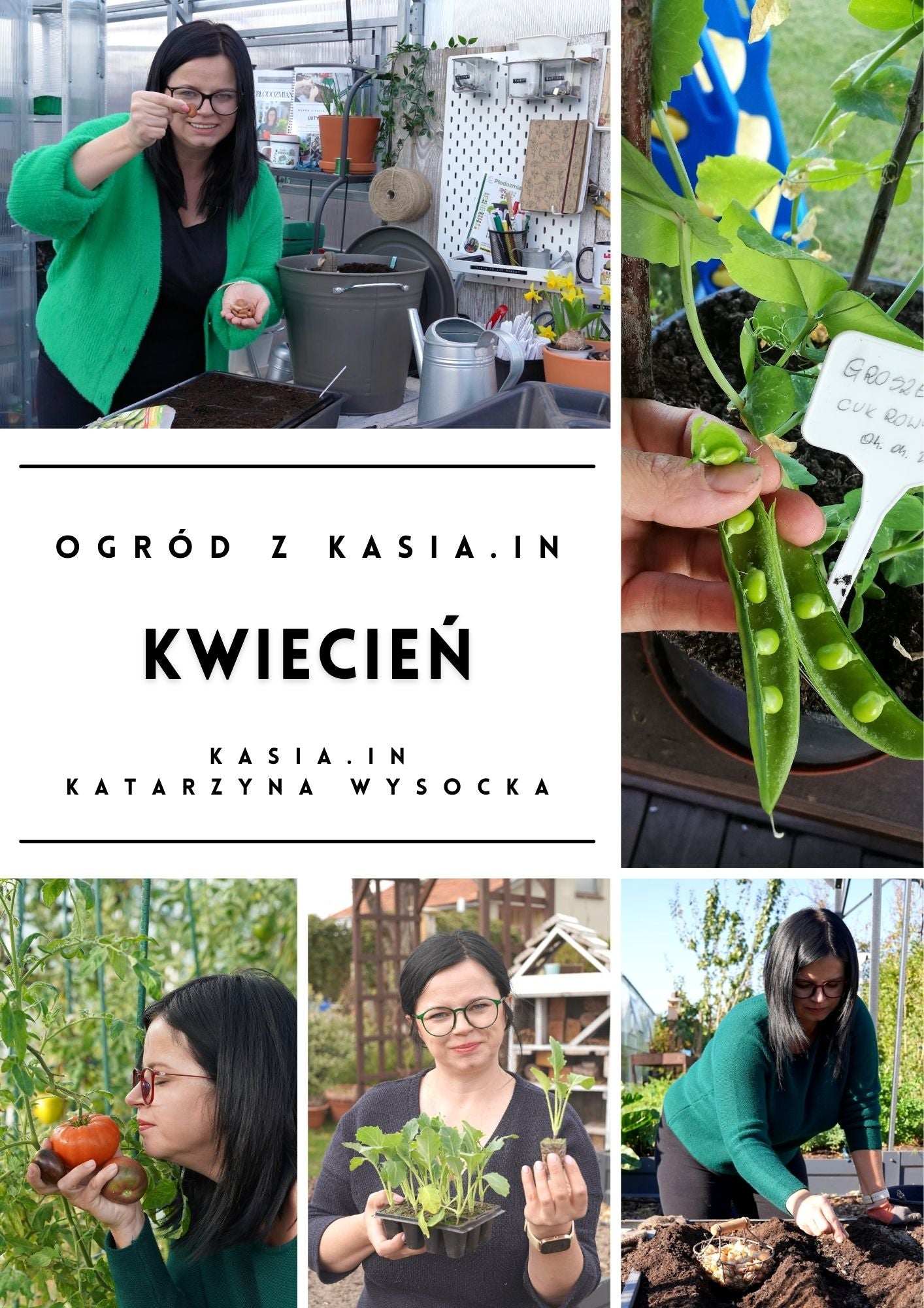 Ogród z Kasia.in - Kwiecień - E-book