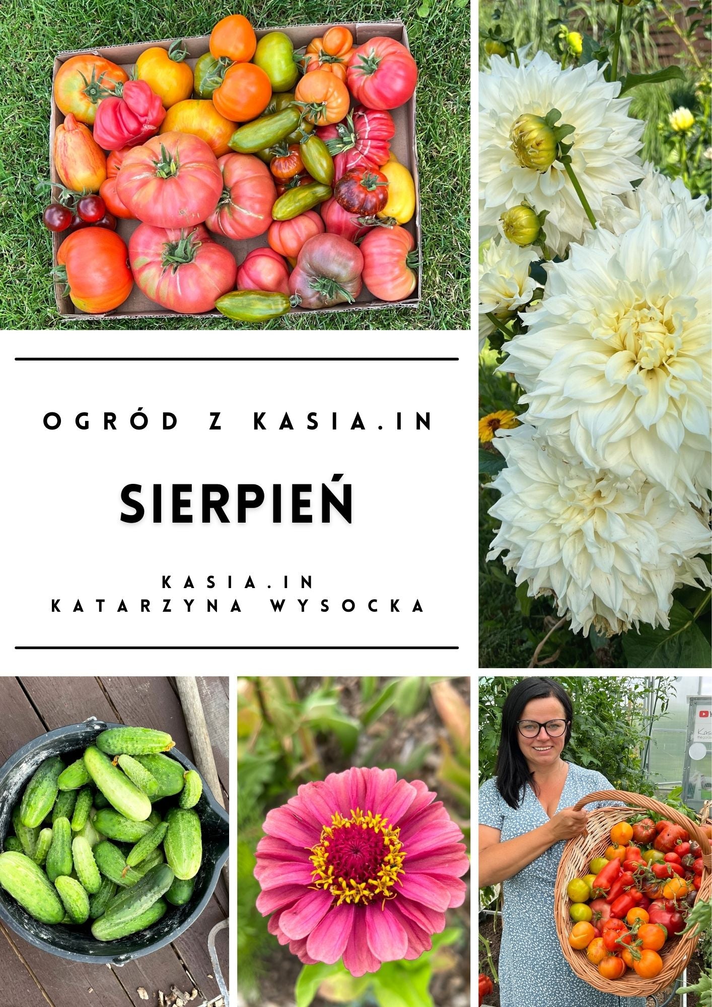 Ogród z Kasia.in - Sierpień - E-Book